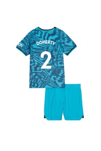Tottenham Hotspur Matt Doherty #2 Babytruitje 3e tenue Kind 2022-23 Korte Mouw (+ Korte broeken)